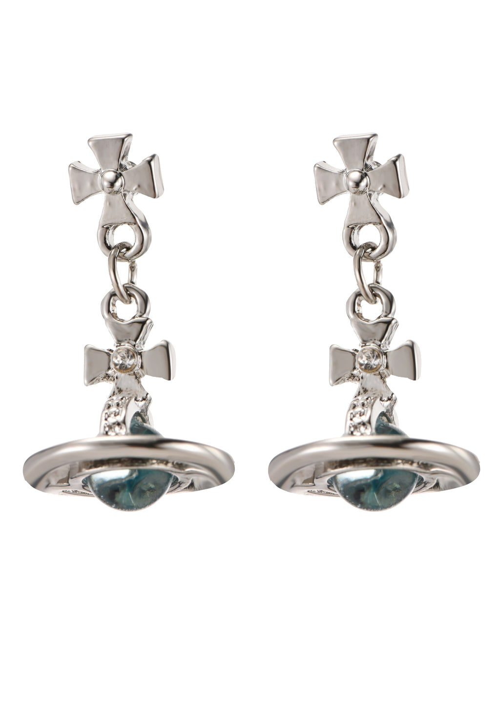 Space Love Silber Ohrringe