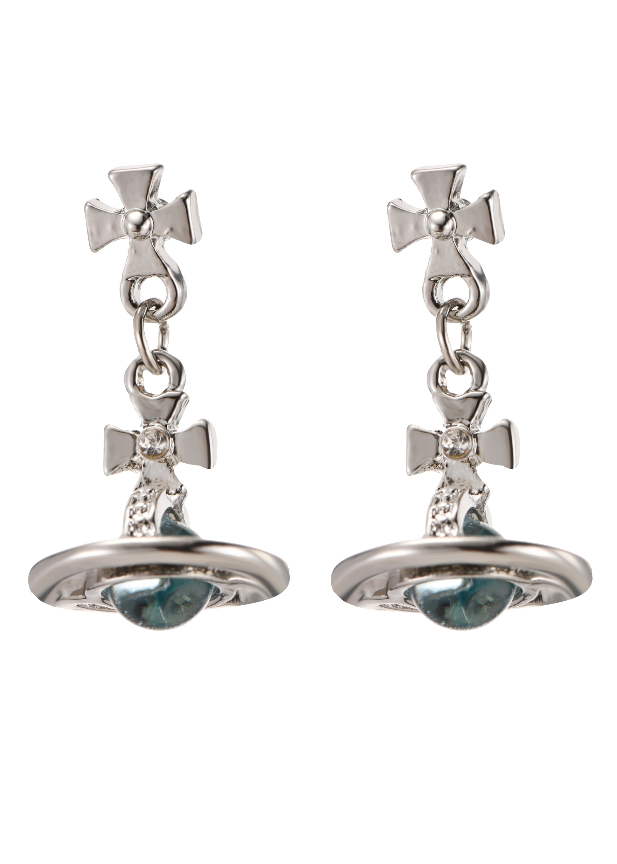 Space Love Silber Ohrringe