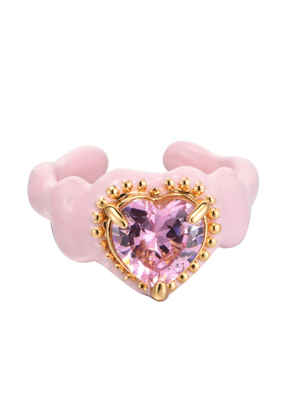 Anello Xania Cuore Rosa