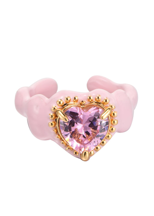 Anello Xania Cuore Rosa