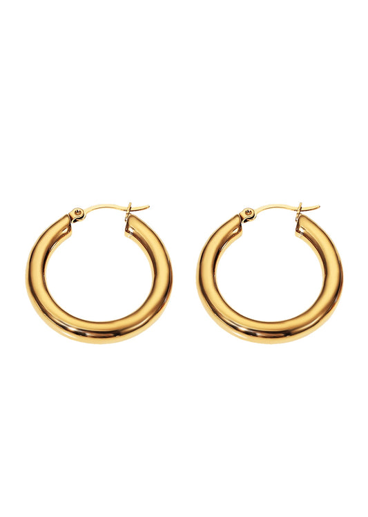 Goldene Creolen von Karl S.