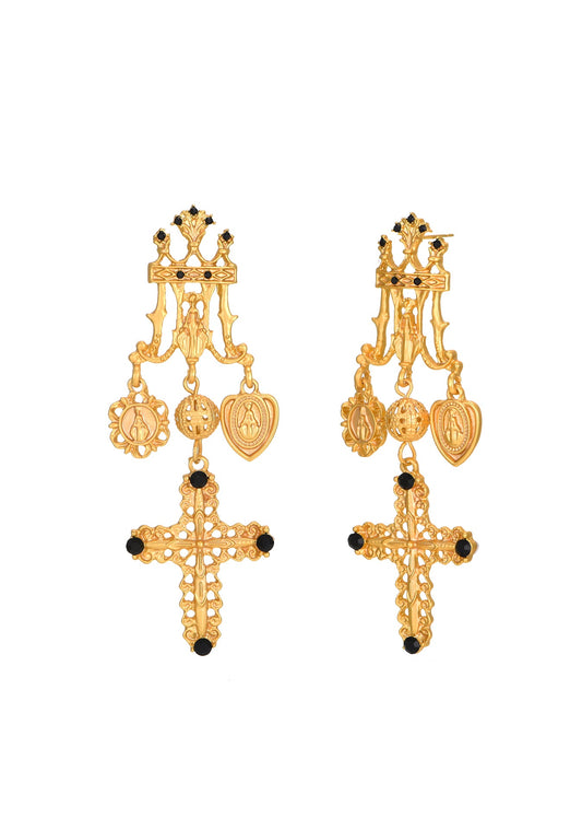 Orecchini vintage Cathy Cross