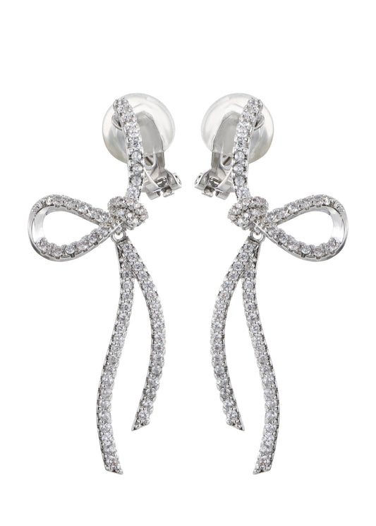 Marcel Glittering Bowknots Earrings