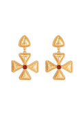 Ondine Vintage Goldene Ohrringe