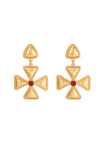 Ondine Vintage Goldene Ohrringe