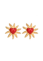 Soleil Sun Love Vintage Goldene Ohrringe