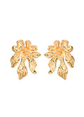 Goldene Ohrringe „Sandra Wild Flower“