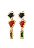 Mario Vintage Goldene Ohrringe
