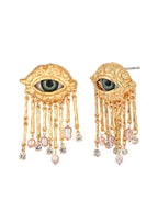 Crying Out Pearls Golden Eyes Ohrringe