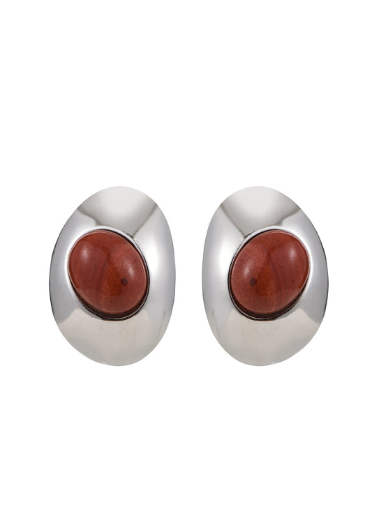 Orecchini in argento Tamara Red