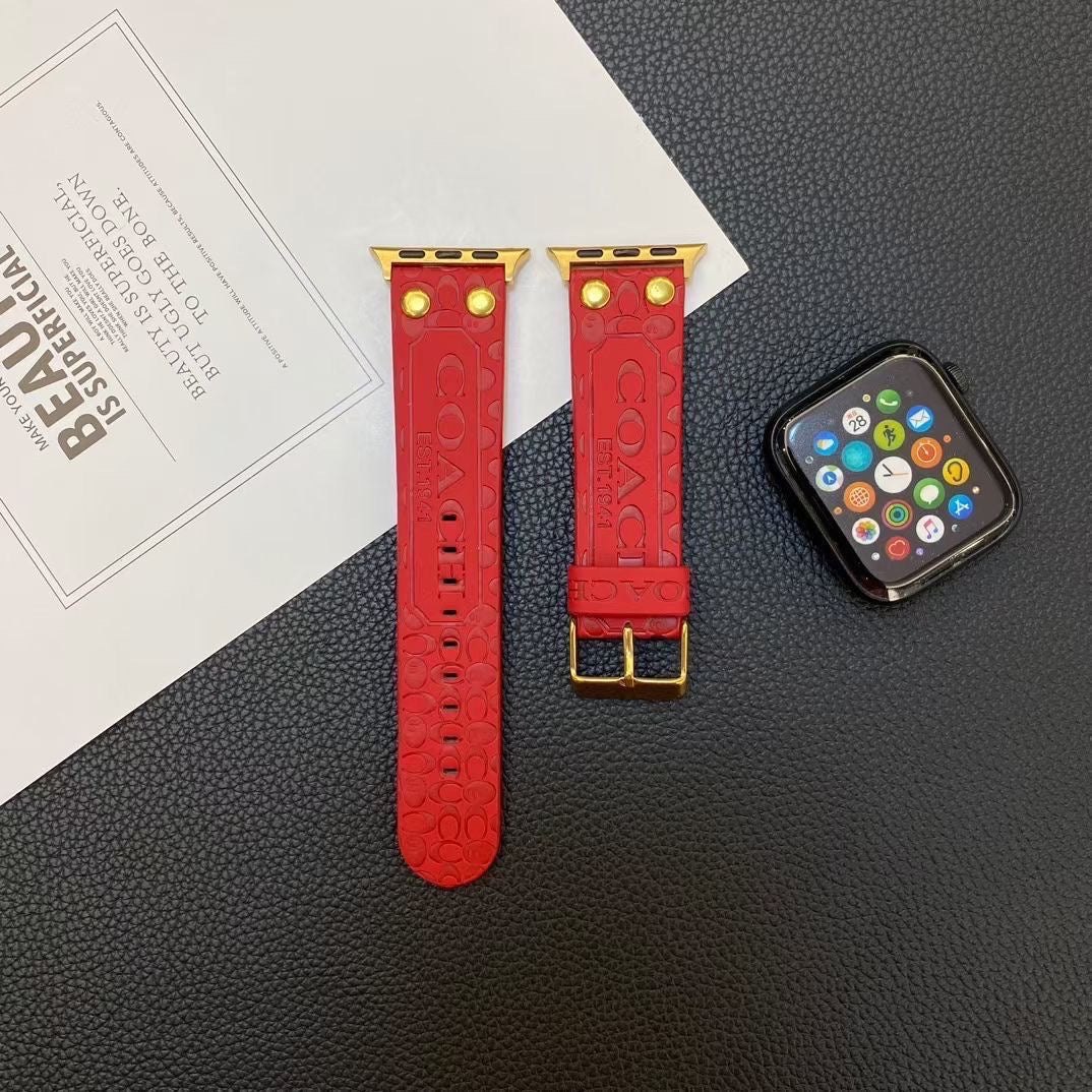 Herbstliche coole Lederarmbänder für die Apple Watch