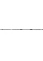 Wunderland Bunte Steine ​​Goldene Halskette