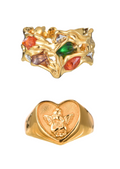 (Kostenlos bei Bestellungen über 150 $) Magic &amp; Angel Ring Set