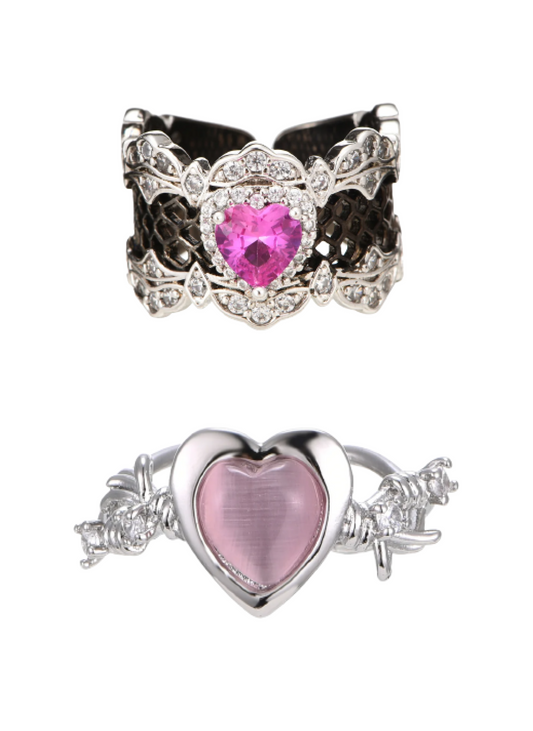 Set di anelli Elodie &amp; Cyberlove