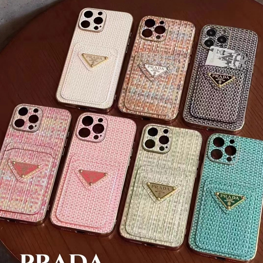 Weave Pattern Phone Case For iPhone