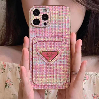 Weave Pattern Phone Case For iPhone