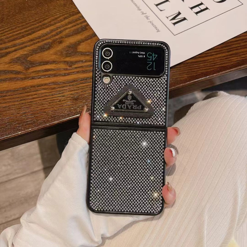Custodia Galaxy Bling nera per Samsung