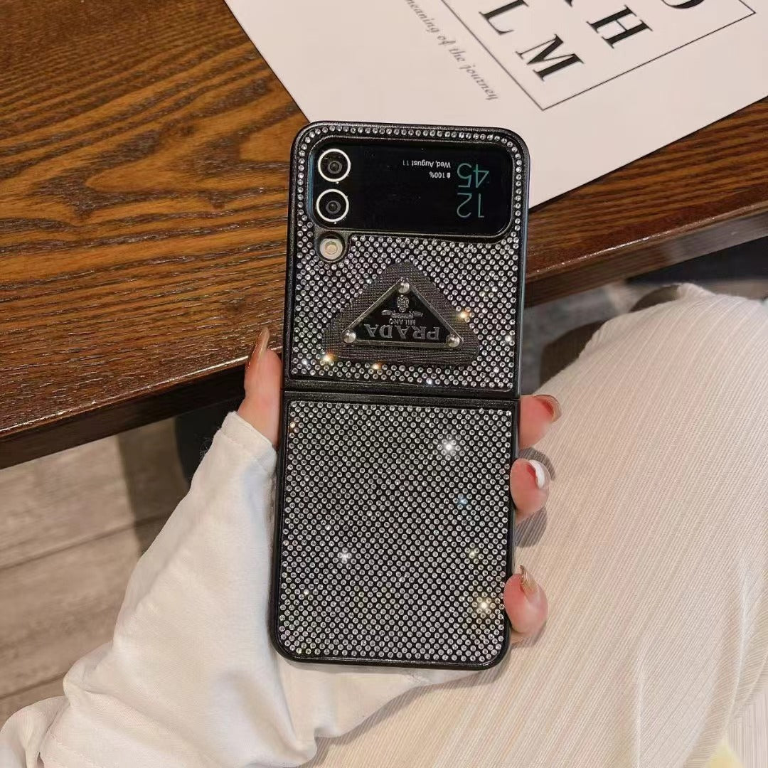 Custodia Galaxy Bling nera per Samsung