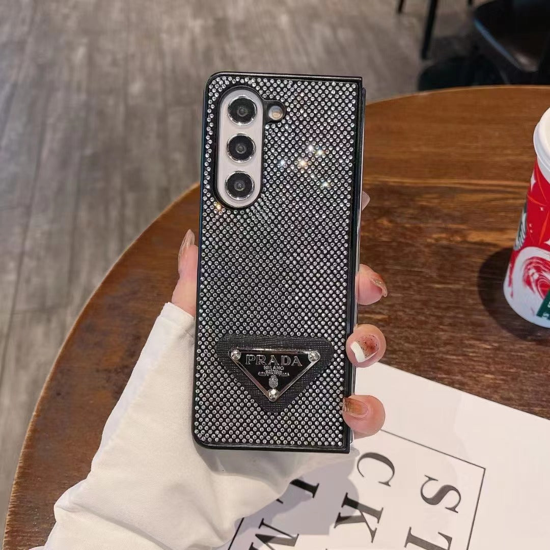 Custodia Galaxy Bling nera per Samsung