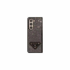 Black Bling Galaxy Z Fold Z Flip Case For Samsung