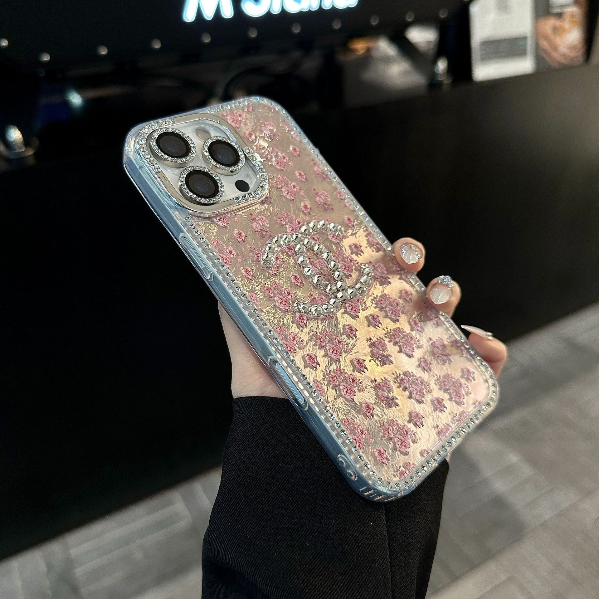 Pink Design Phone Case For iPhone
