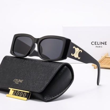 Modische Cat-Eye-Sonnenbrille mit kleinem Rahmen