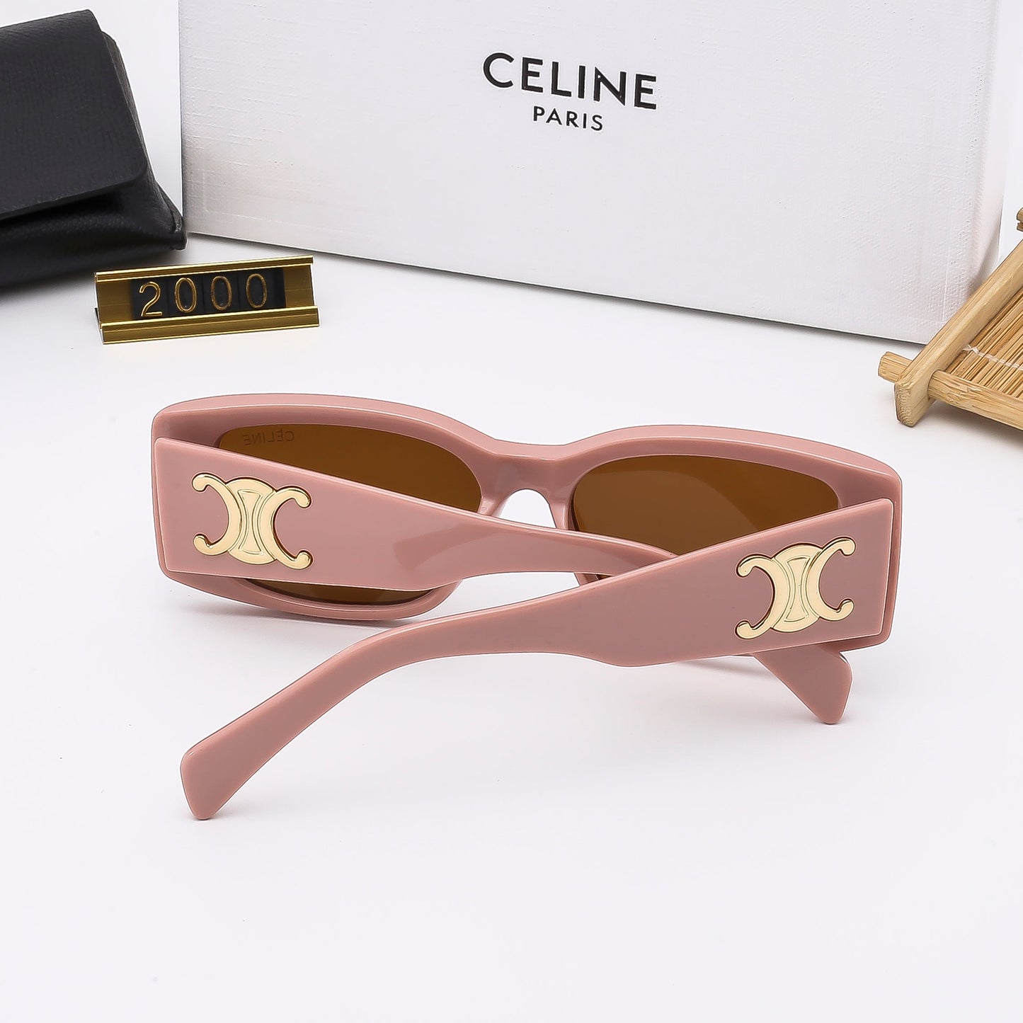 Modische Cat-Eye-Sonnenbrille mit kleinem Rahmen