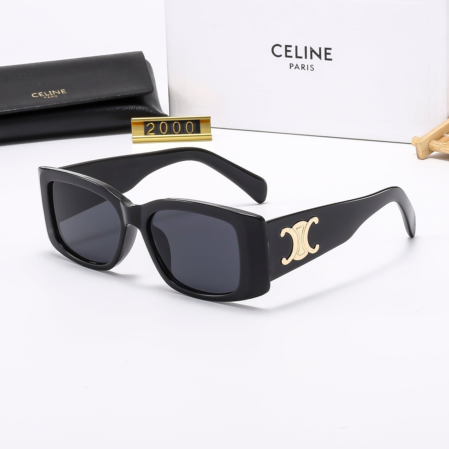 Modische Cat-Eye-Sonnenbrille mit kleinem Rahmen