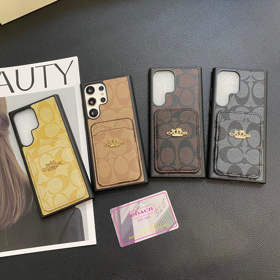 Kartenmuster Galaxy Hülle für Samsung 