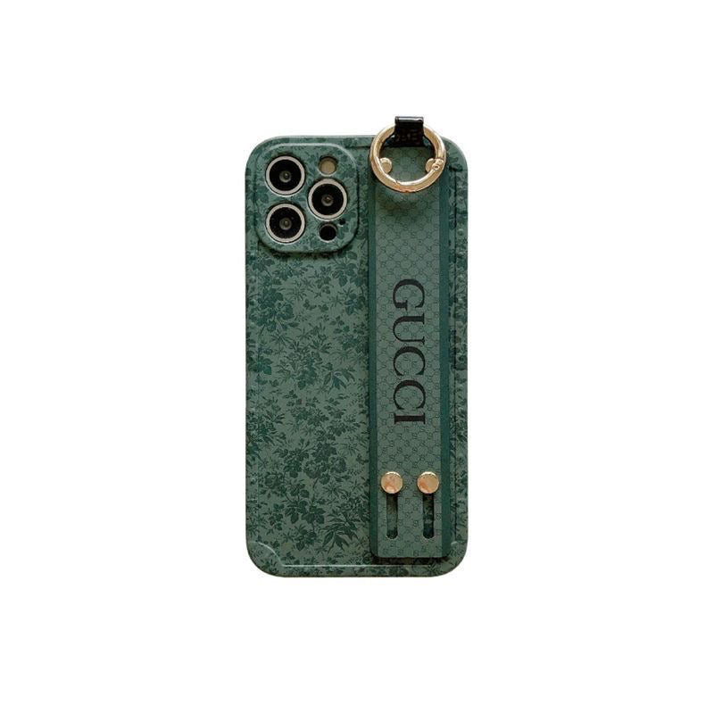 Green Frosted Phone Case For iPhone