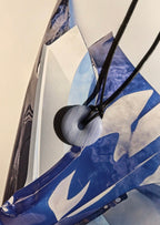 Charm Cord Halskette - Fortune (Blauquarzit)