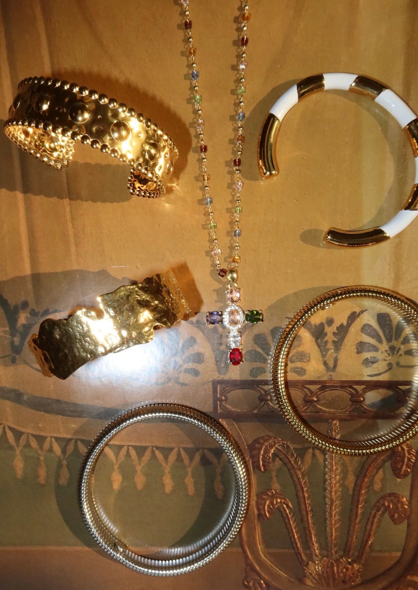 Harper Vintage Goldenes Armband