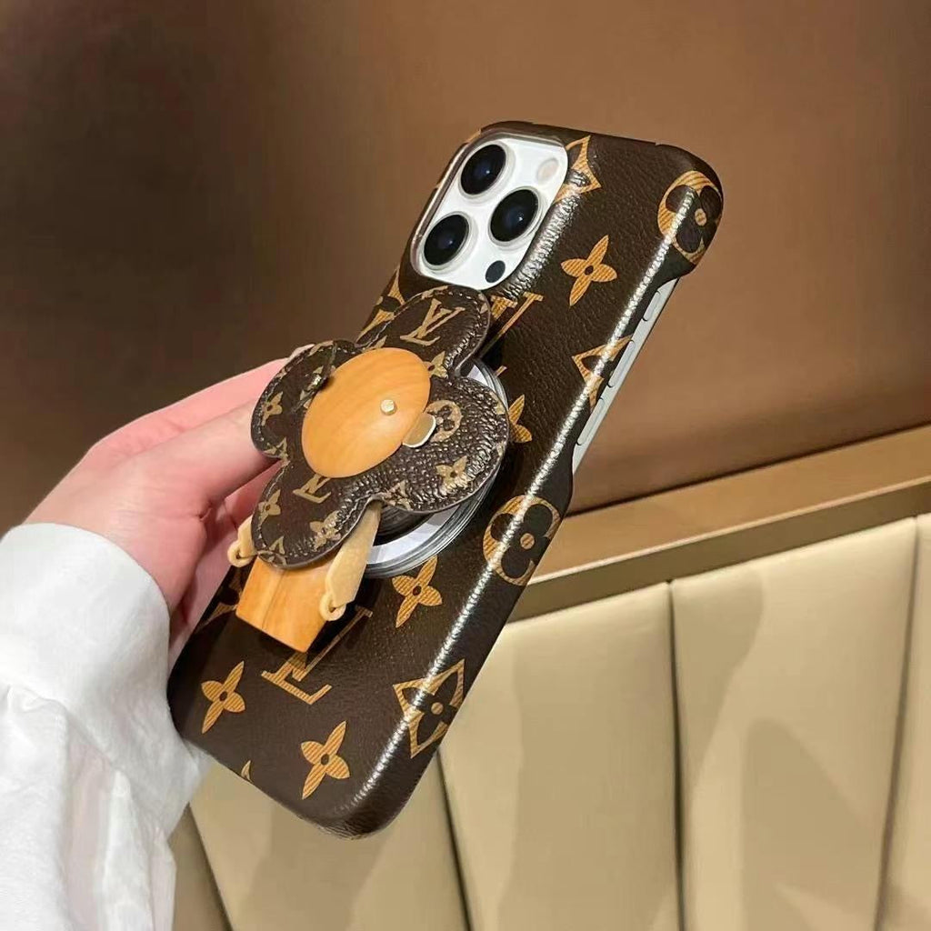 Embossed Doll MagSafe Phone Case For iPhone