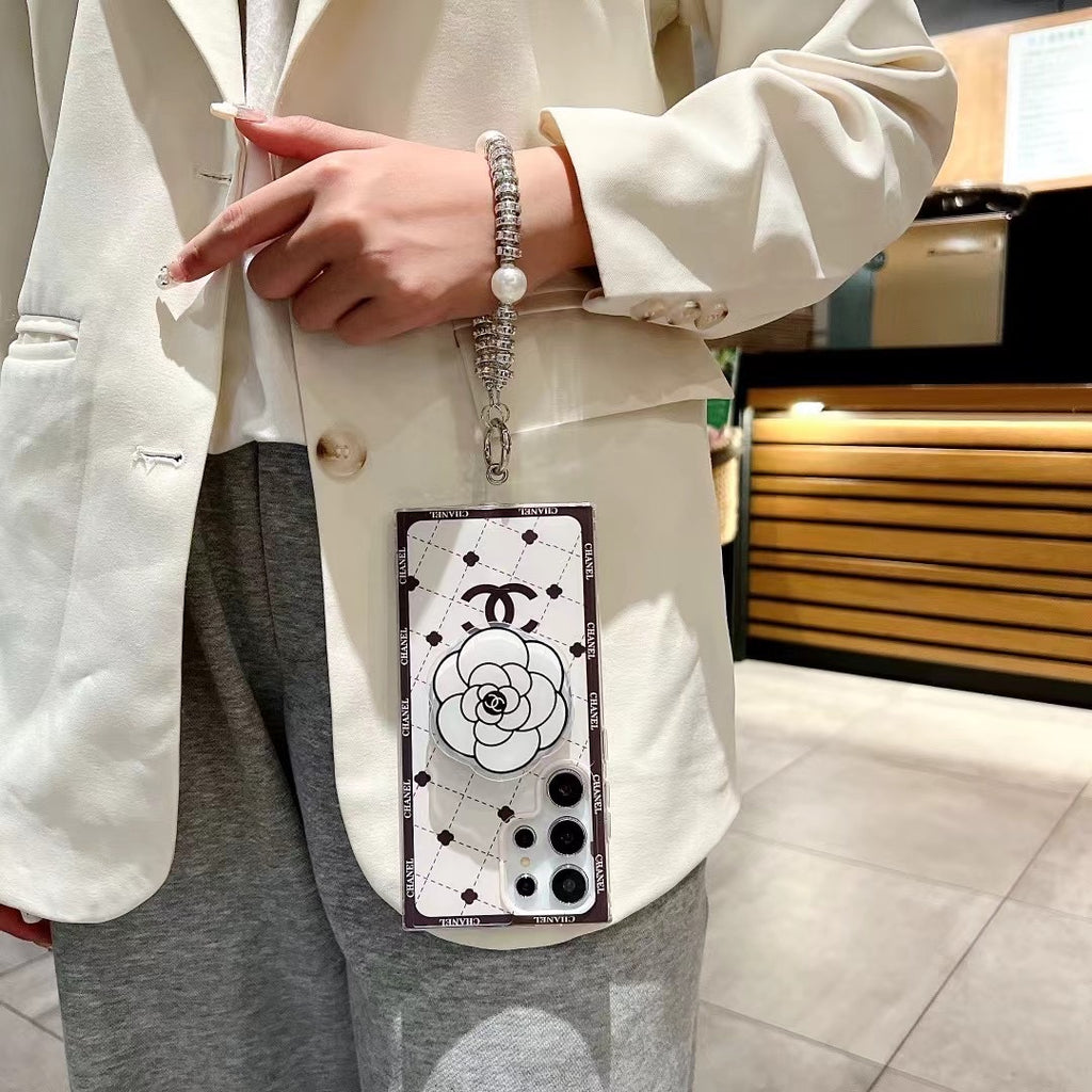 Modische magnetische Galaxy-Hülle mit Kette für Samsung