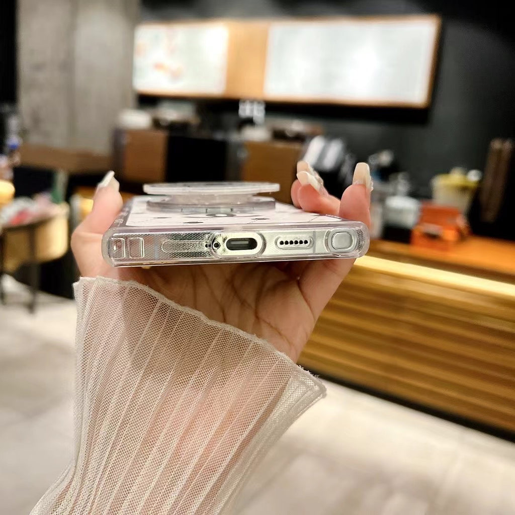 Modische magnetische Galaxy-Hülle mit Kette für Samsung