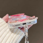 Pink Heart MagSafe Phone Case For iPhone
