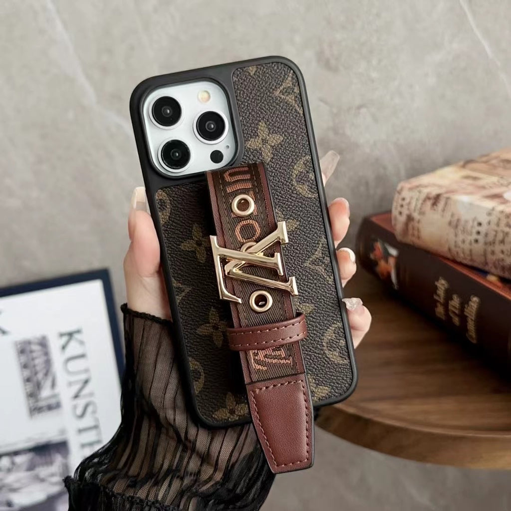 Modische Galaxy-Hülle mit Armband für Samsung