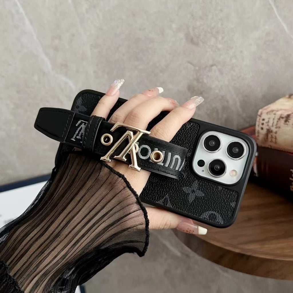 Modische Galaxy-Hülle mit Armband für Samsung
