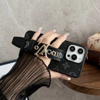 Modische Galaxy-Hülle mit Armband für Samsung