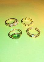 Kaya Grüner Stein Sommerring