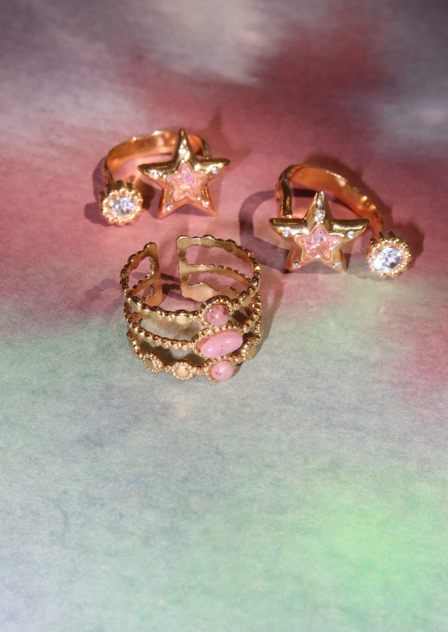 Todd &amp; Judy Stern-Ring in Rosagold