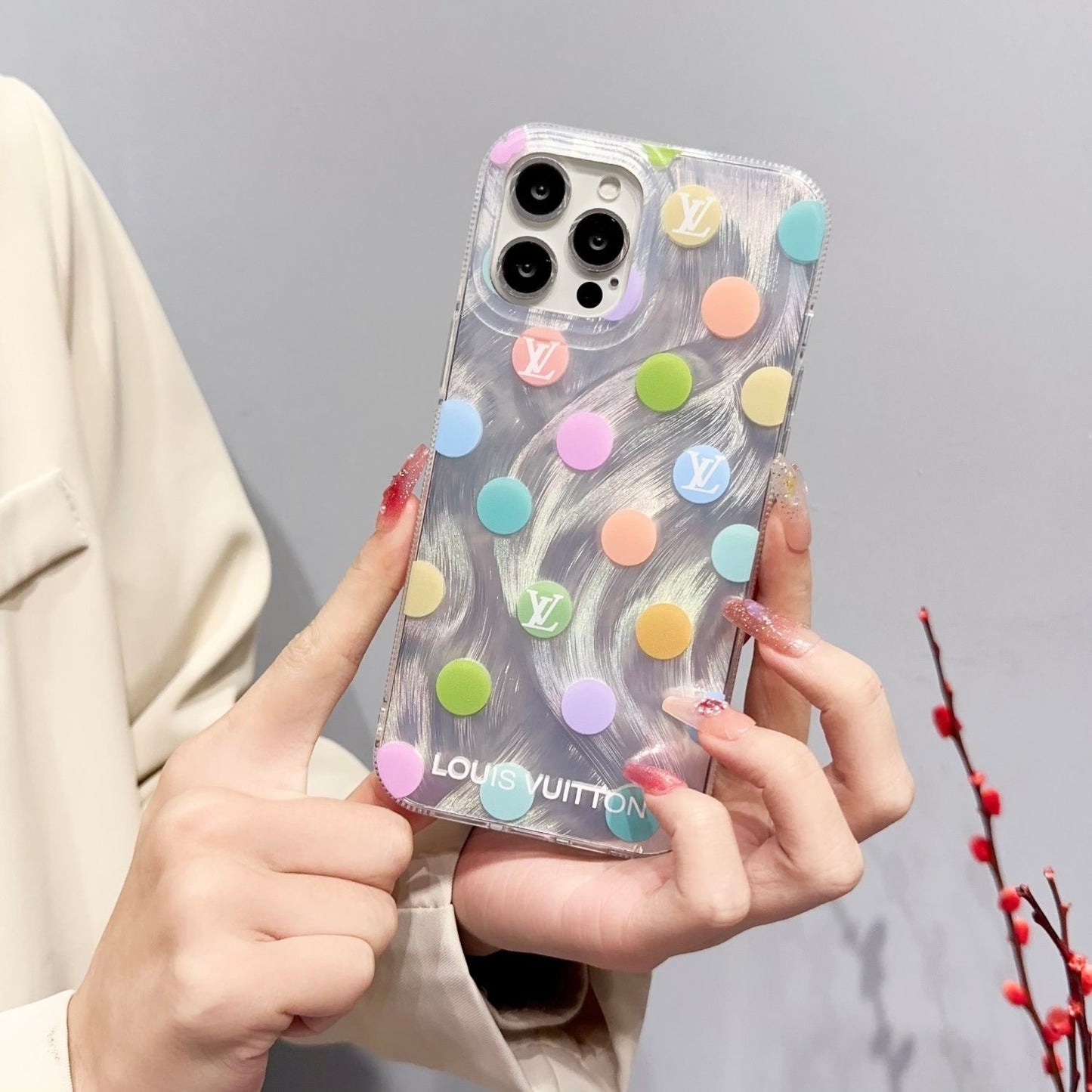 Feather Yarn Phone Case For iPhone