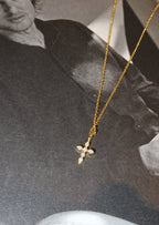 Rango Diamantkreuz-Goldkette