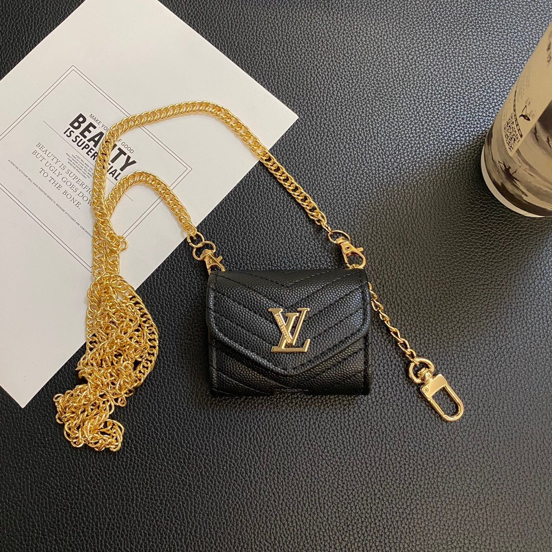 Mode-Kopfhörerhülle mit Kette 