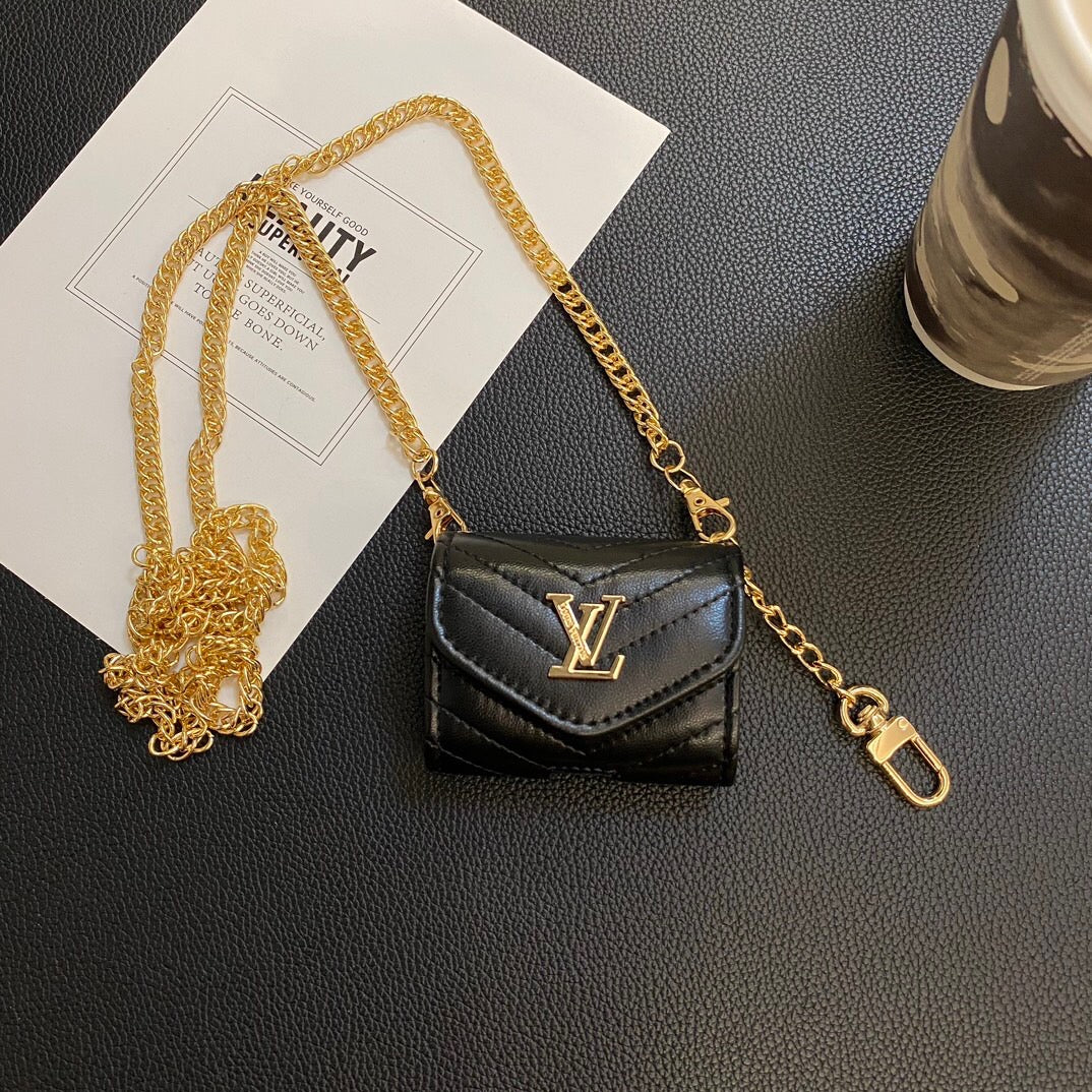 Mode-Kopfhörerhülle mit Kette 