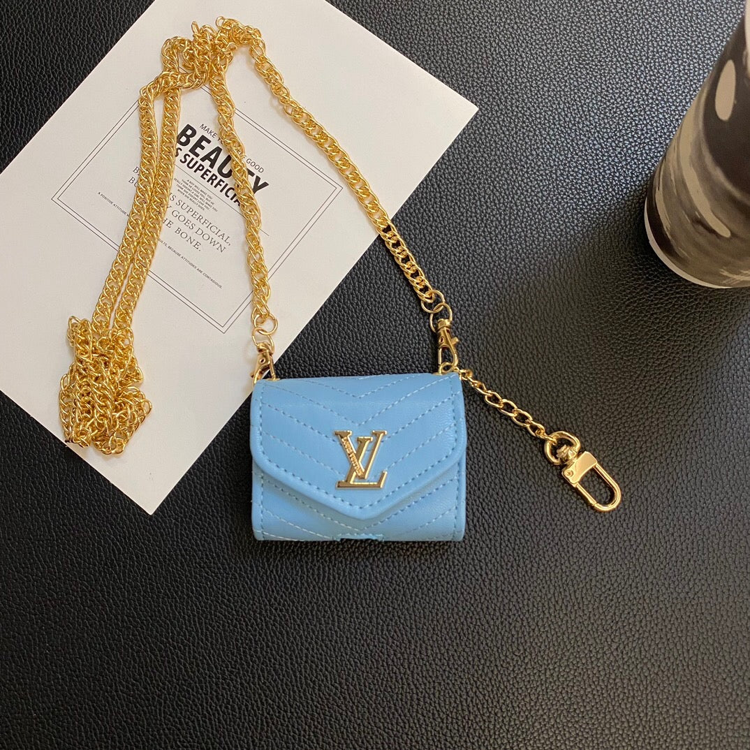 Mode-Kopfhörerhülle mit Kette 