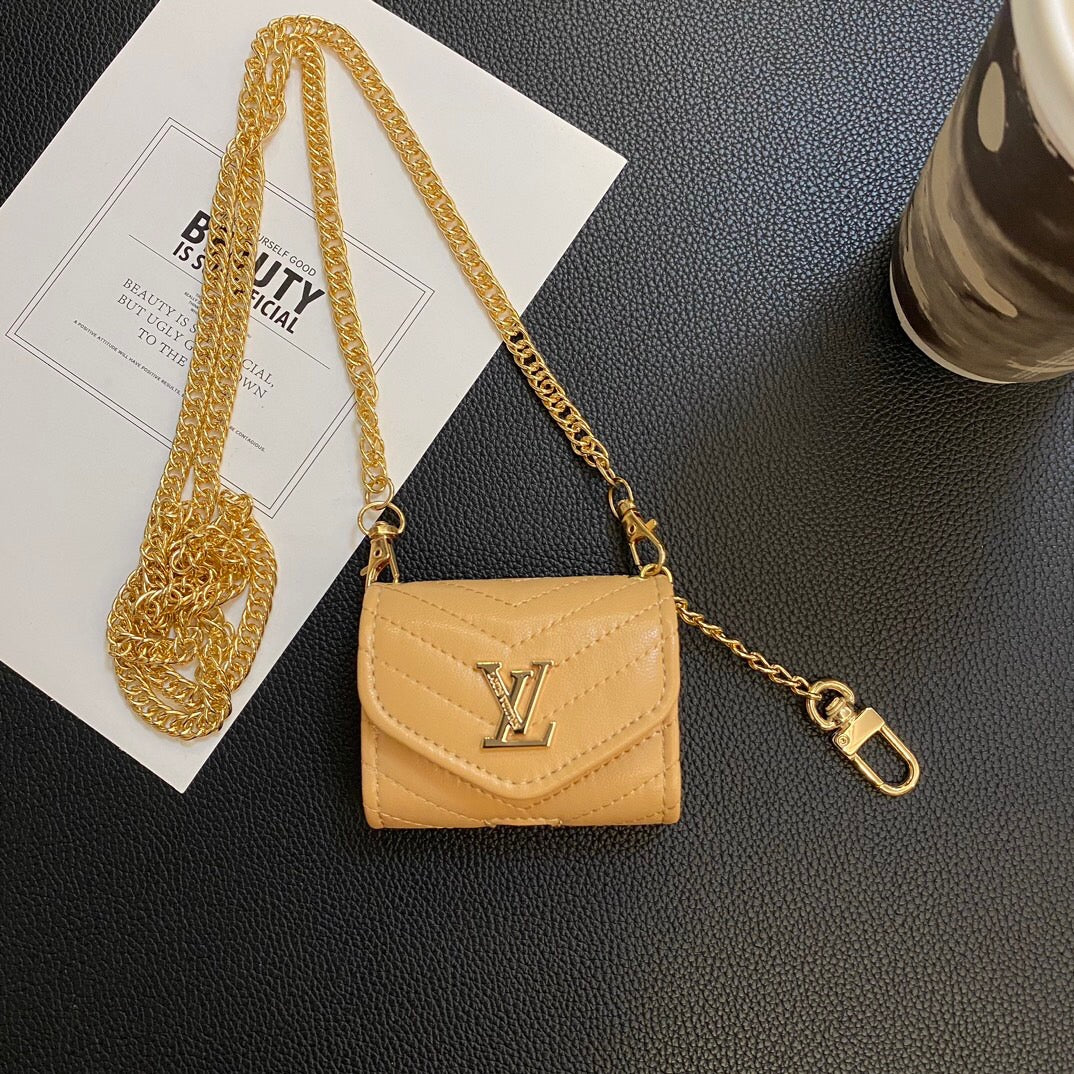 Mode-Kopfhörerhülle mit Kette 