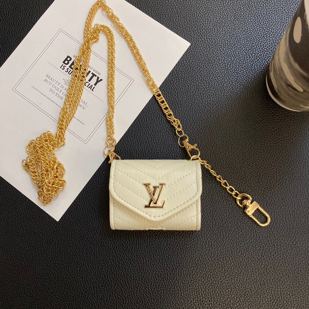 Mode-Kopfhörerhülle mit Kette 