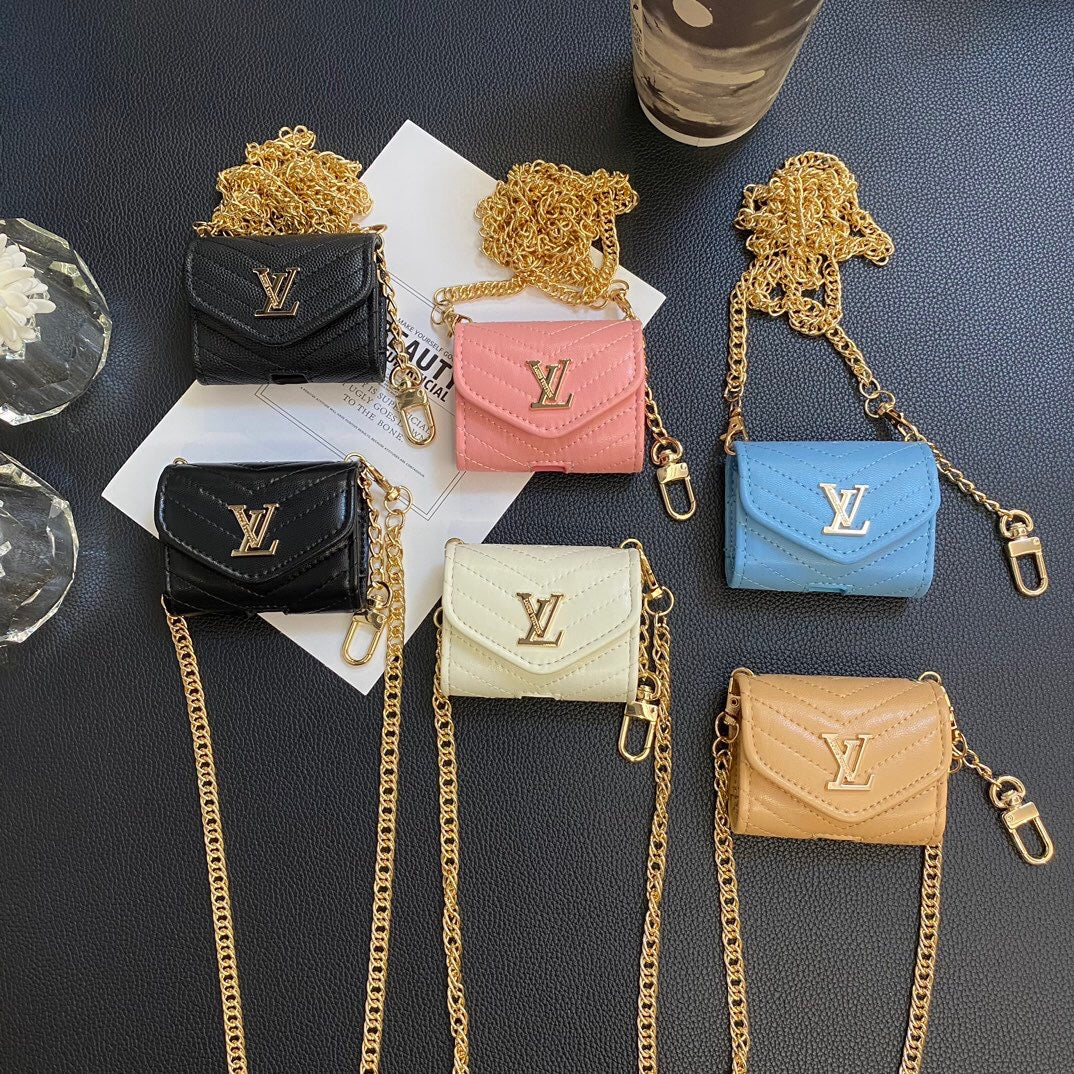 Mode-Kopfhörerhülle mit Kette 