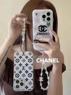 White Chain Phone Case For iPhone
